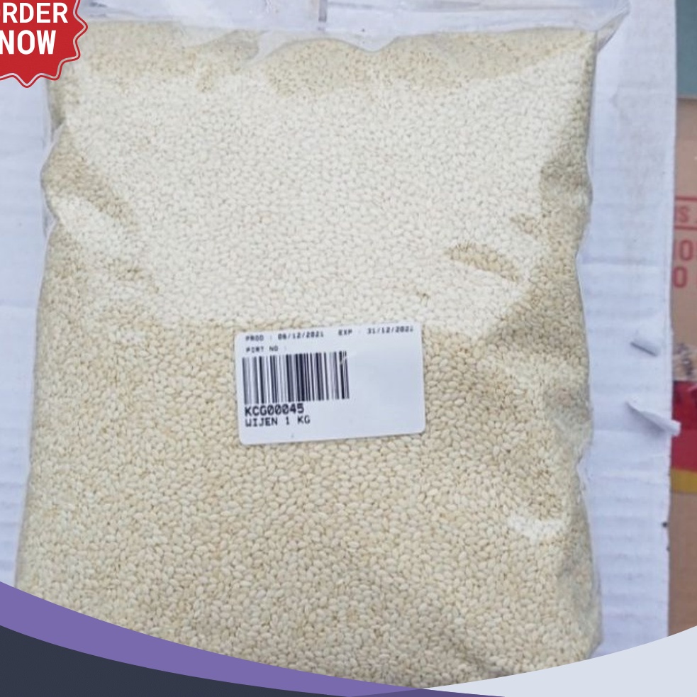 

MEGA Biji Wijen Putih 1 Kg