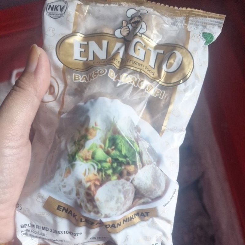 

bakso merk enagtho. bakso enak. bakso super. bakso halus