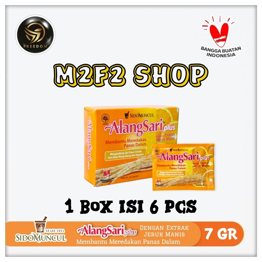 

Sido Muncul Serbuk Alang Sari Plus Ekstrak Jeruk Manis | Sweet Orange Sachet - 7 gr (Kemasan 1 Box)