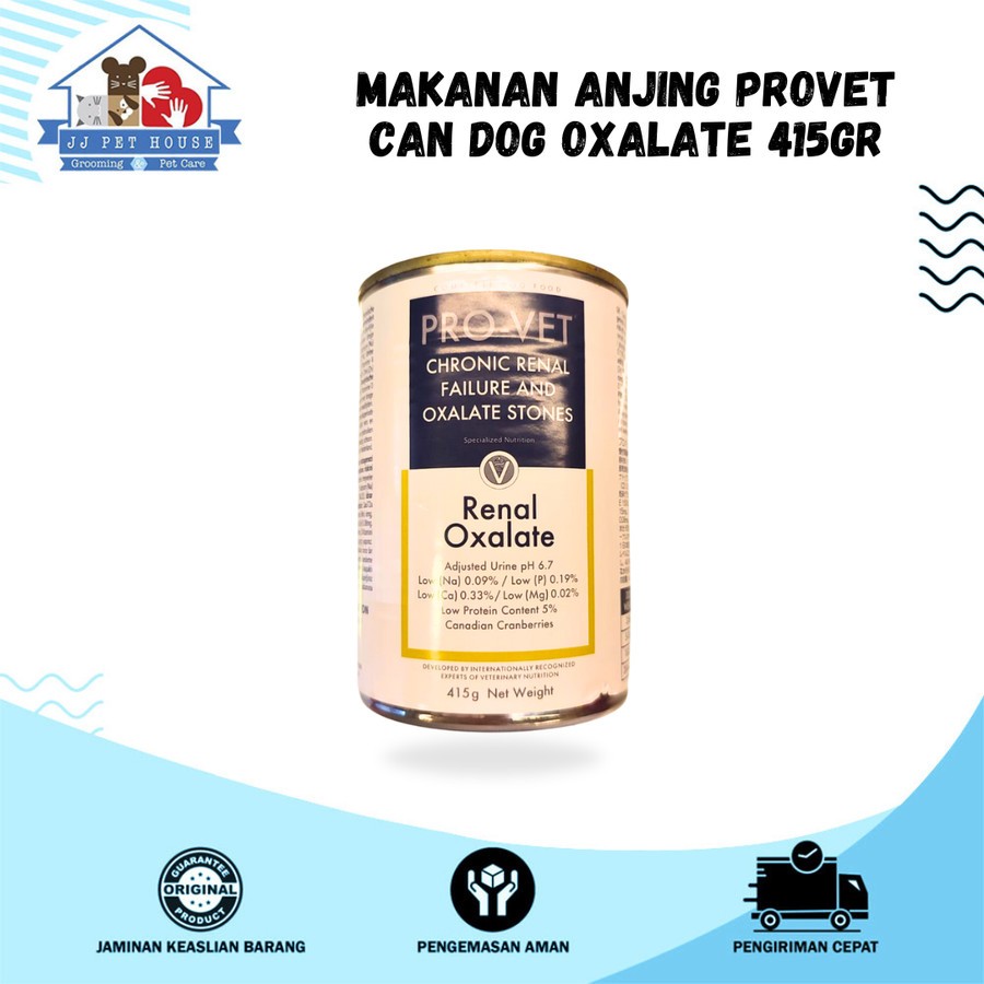 MAKANAN ANJING PROVET CAN DOG OXALATE 415GR MDT6643