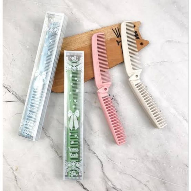 Sisir Lipat Souvenir Murah