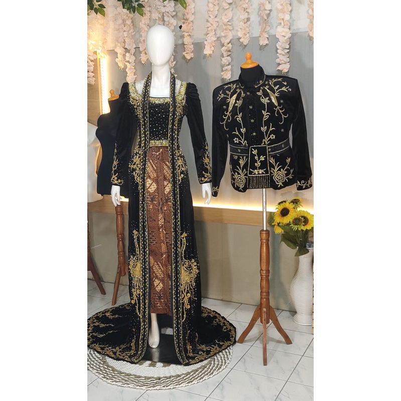 kebaya pengantin murah || kebaya bludru murah || kebaya bludru modern || kebaya bludru kekinian || s