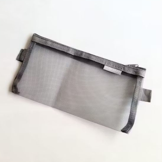 

Tempat pensil aesthetic jaring warna grey