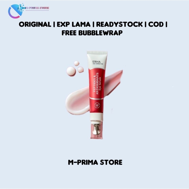 ERHA AGE CORRECTOR PEPTIDES & ANTI OXIDANT EYE SERUM - SERUM MATA | 15GR