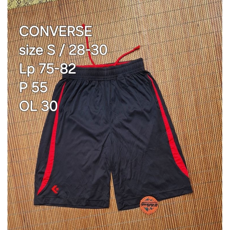 Celana Pendek CONVERSE Competition Basketball Olahraga Sport