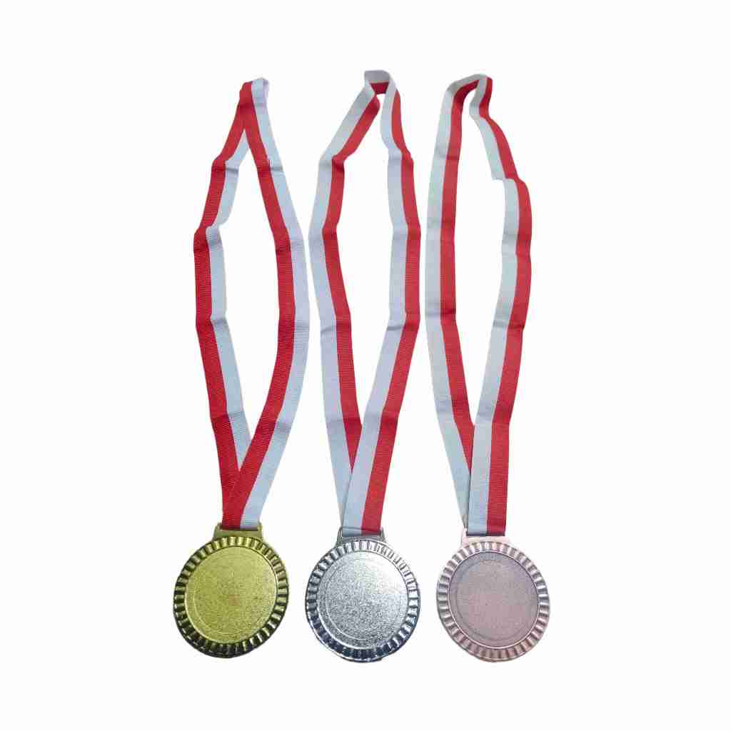 MEDALI BESI EMAS / PERAK / PERUNGGU