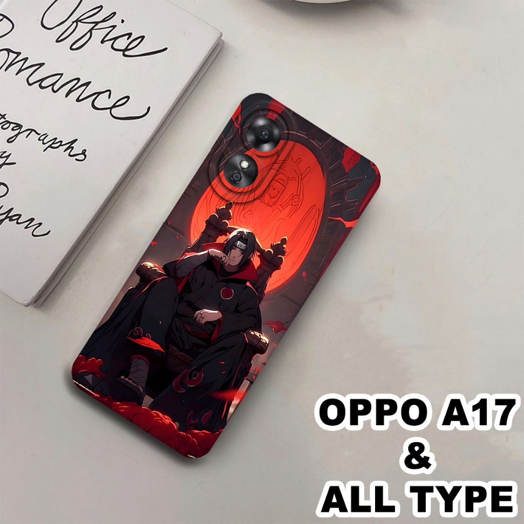(GC7) Softcase karet Hp OPPO A17 | Case Naruto | Case OPPO A17 Silikon Tpu Pro Camera | Kesing OPPO 