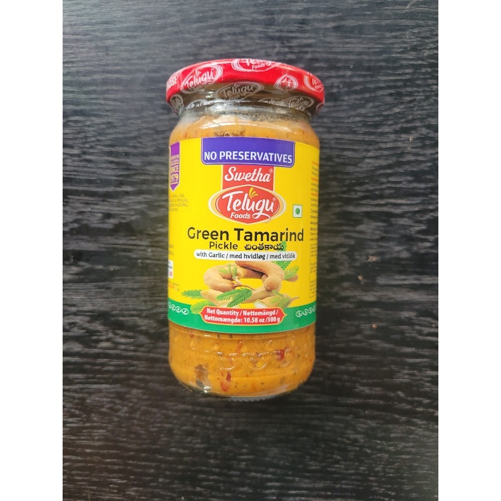 

TELUGU FOODS GREENTAMARIND PICKLE 300GM