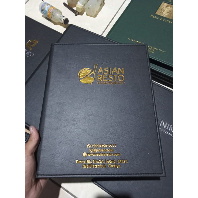 

cover menu logo custom