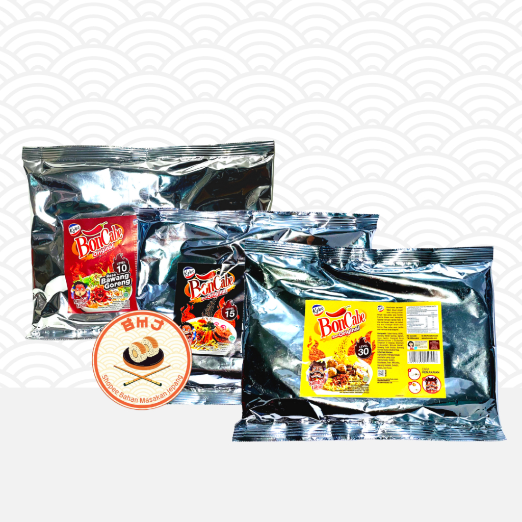 

KOBE BONCABE Level 10,15,30 Bon Cabe 250 gr Halal │ Bubuk Cabai Pedas