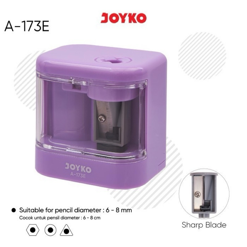 

Rautan Elektrik Joyko A-173E / Electric Sharpener (1 pcs)