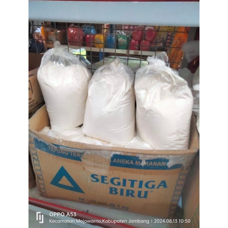 

trigu segitiga biru repack 1kg