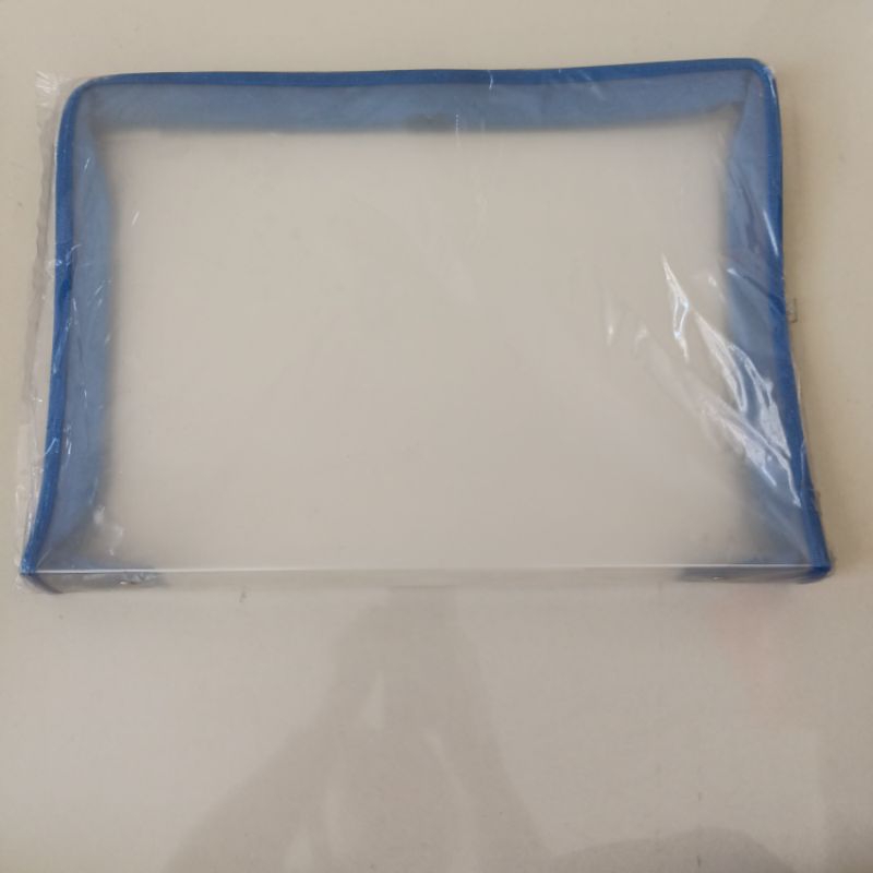

Map zipper plastik polos blue tas sekolah map sekolah map kantor
