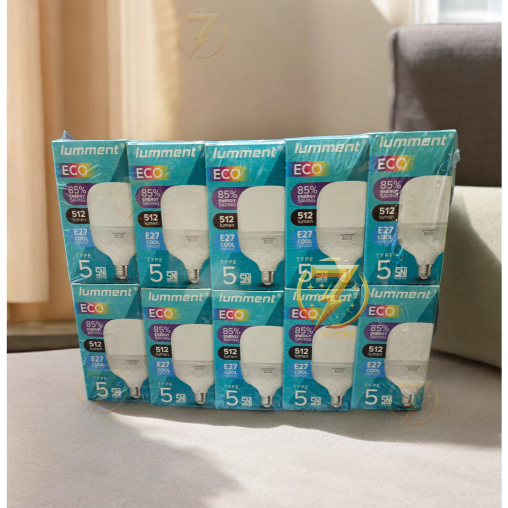 Paket 10 Pcs Lumment Eco Lampu Bohlam LED 5 Watt