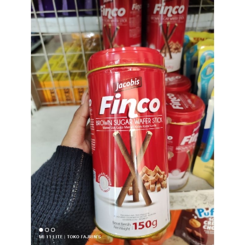 

FINCO BROWN SUGAR WAFER STICK 150GR