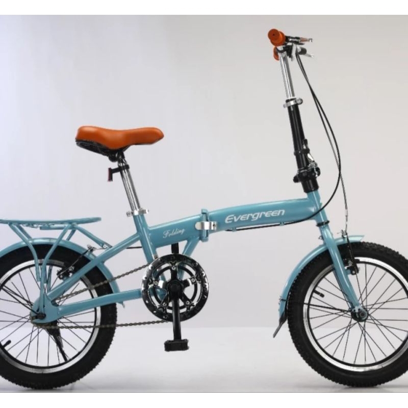 Sepeda lipat anak Evergreen 16 Inch single speed