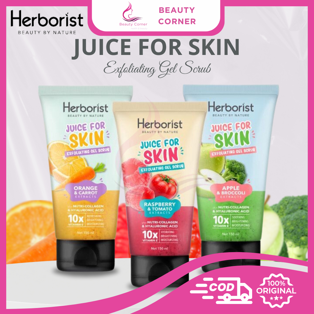 Herborist Juice For Skin Exfoliating Gel Scrub - 150ml