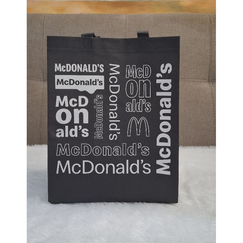 Tote bag Original McDonald's||Reusable bag Original McD||Tas shopping bag McDonald's