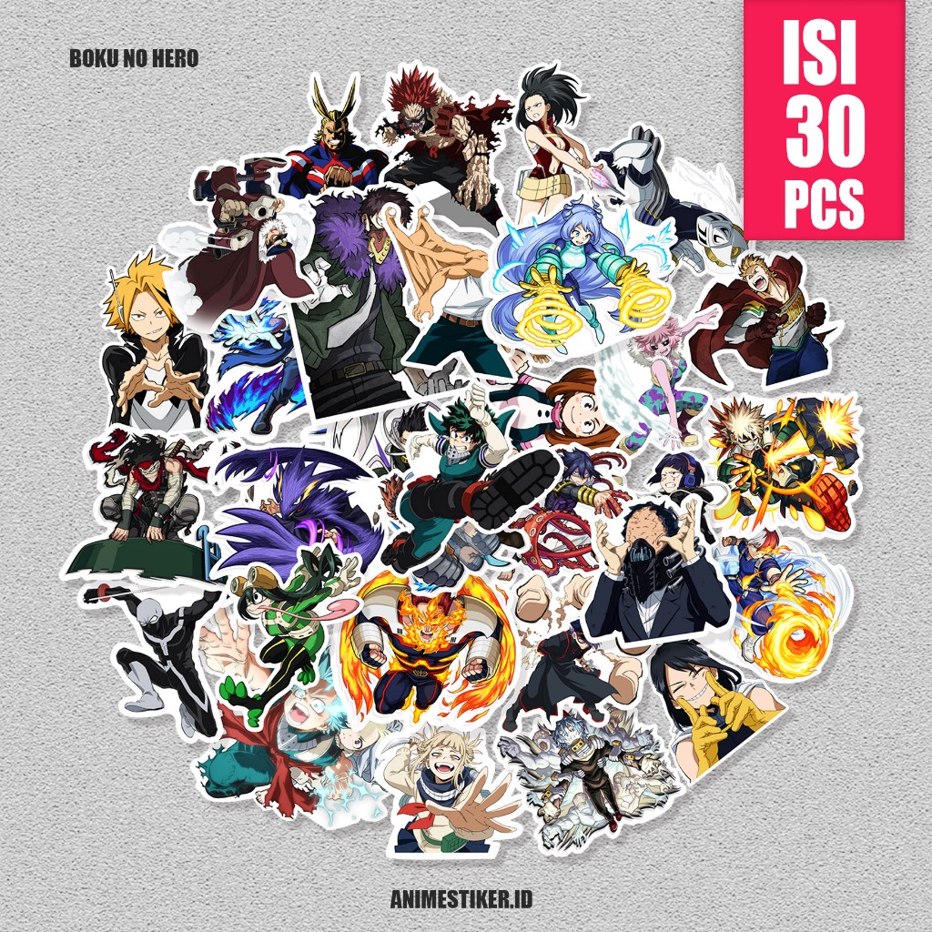 

stiker sticker pack anime BOKU NO HERO stiker anime stiker estetik stiker pack stiker motor stiker laptop stiker aesthetic stiker dinding