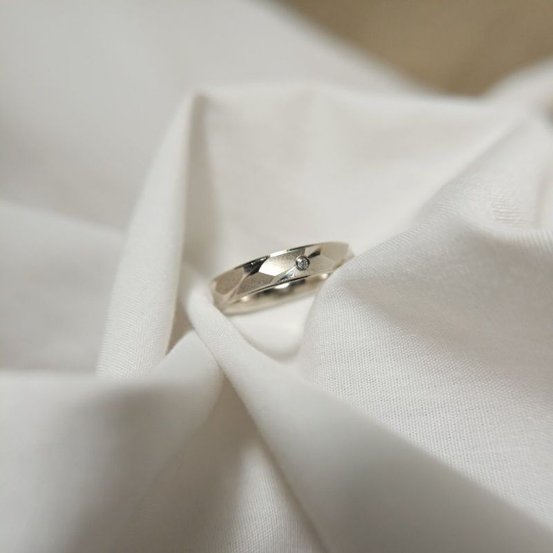 Cincin Kawin/Cincin Tunangan Silver 925 Couple