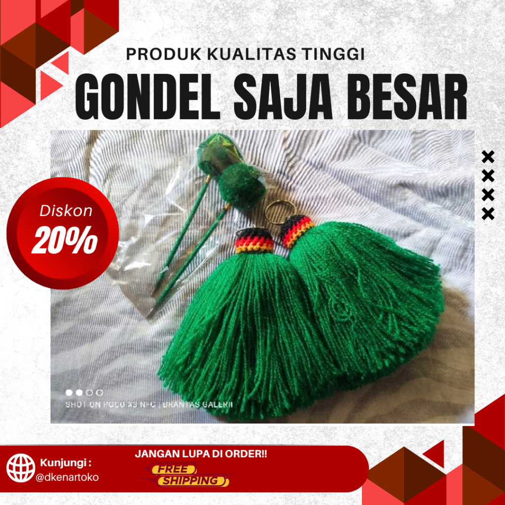 PROMO SPESIAL|TERBARU|GONDEL SAJA BESAR|BARONGAN|AKSESSORIS BARONGAN|GONDEL BARONGAN