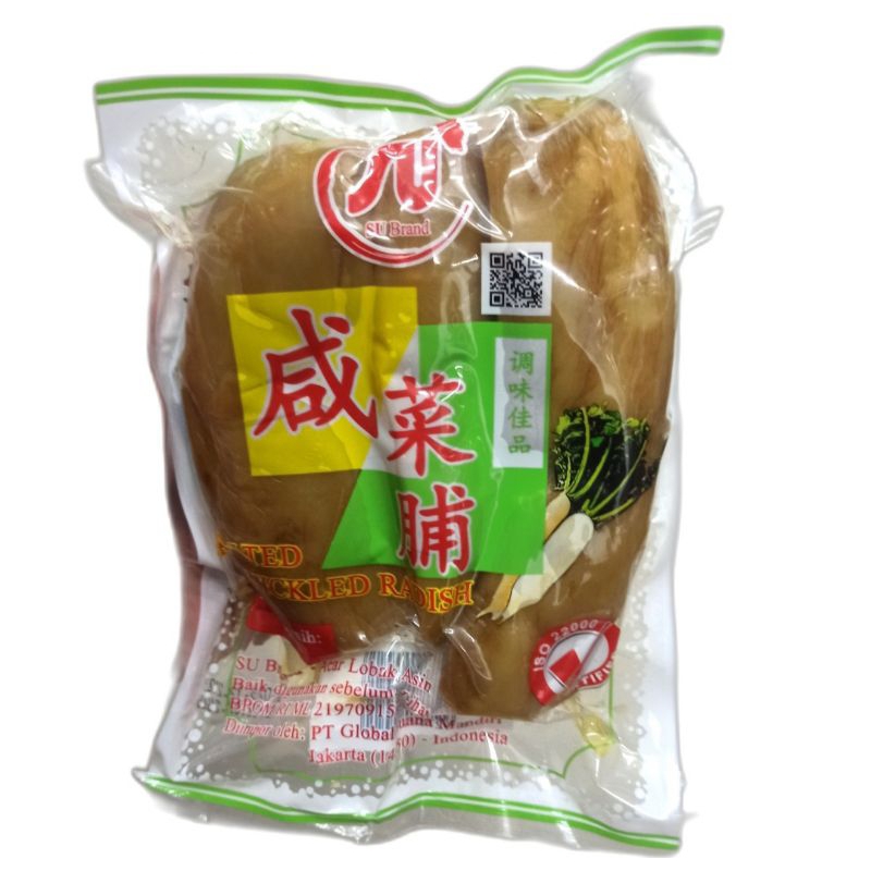 

Su Brand Acar Lobak Asin Caipo Chaipo Besar 500g
