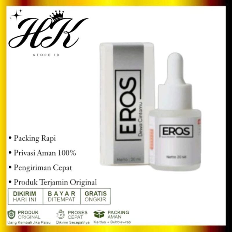 Eros Tetes Pria Perkasa Original - Eros Dewa Cintamu Serum Tetes Oles Official Store