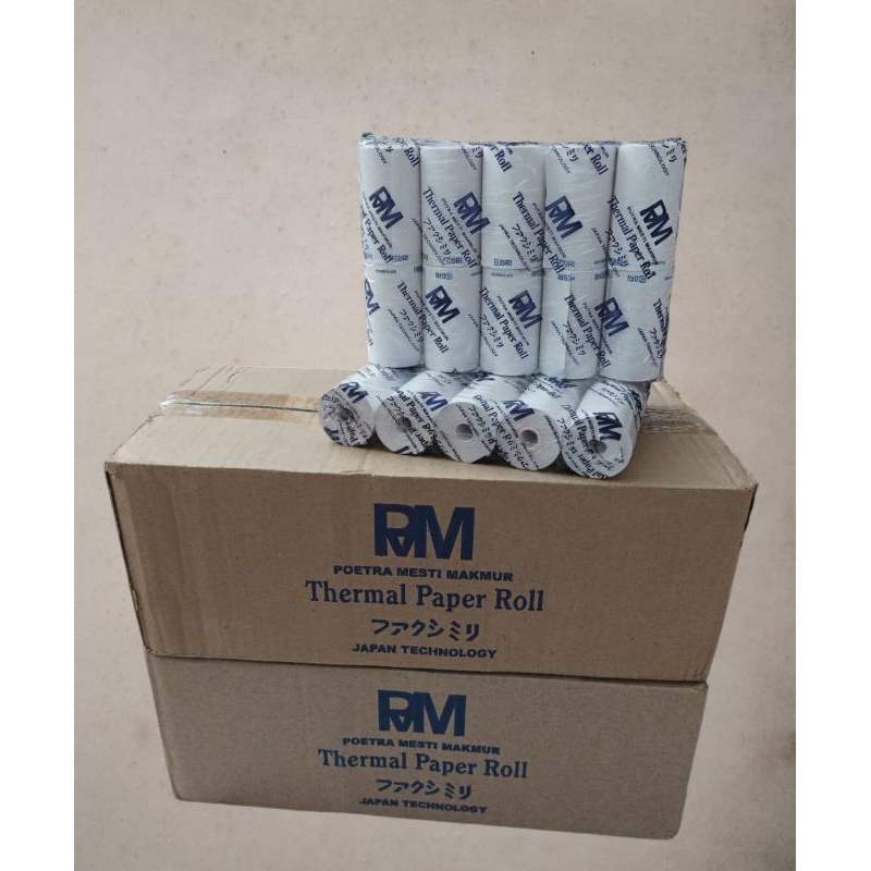 

Kertas Thermal Logo BRI Merk PMM