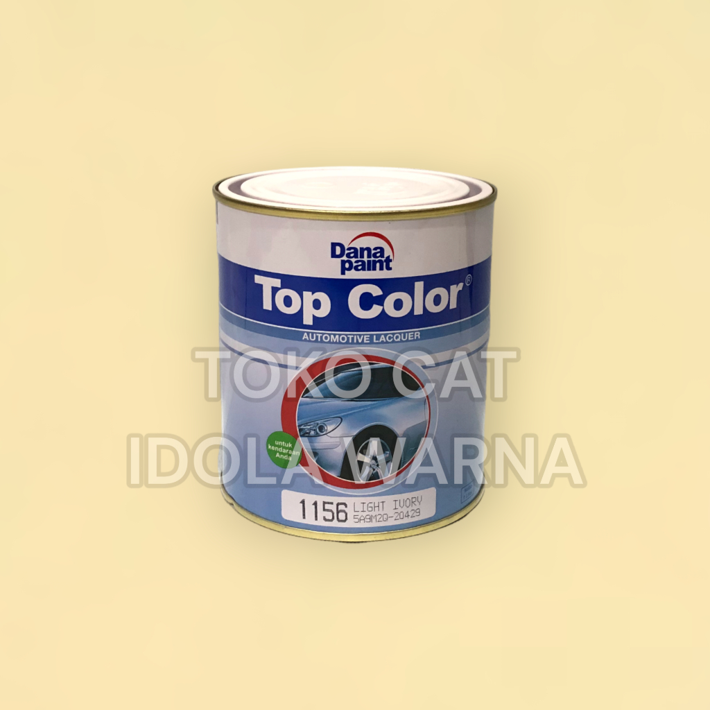 Cat SOLID/STANDAR/DUCO/NC TOP COLOR - Warna LIGHT IVORY 1156 / Kemasan Kaleng