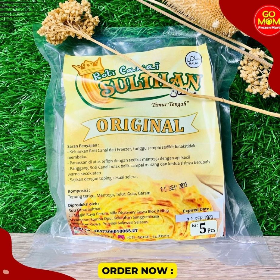 

ROTI CANAI SULTAN ISI 5