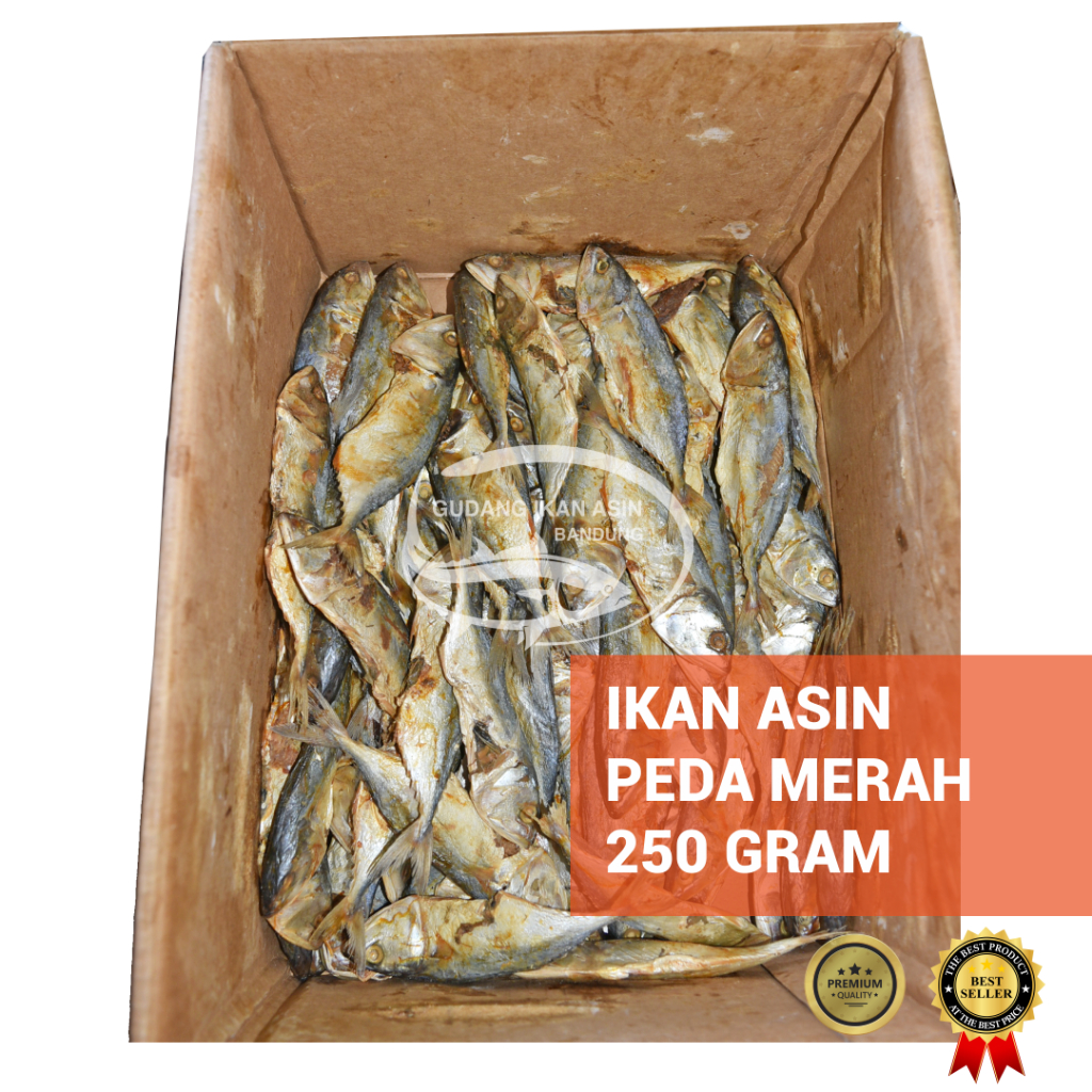 

Ikan Asin Peda Merah Biasa 250 gr