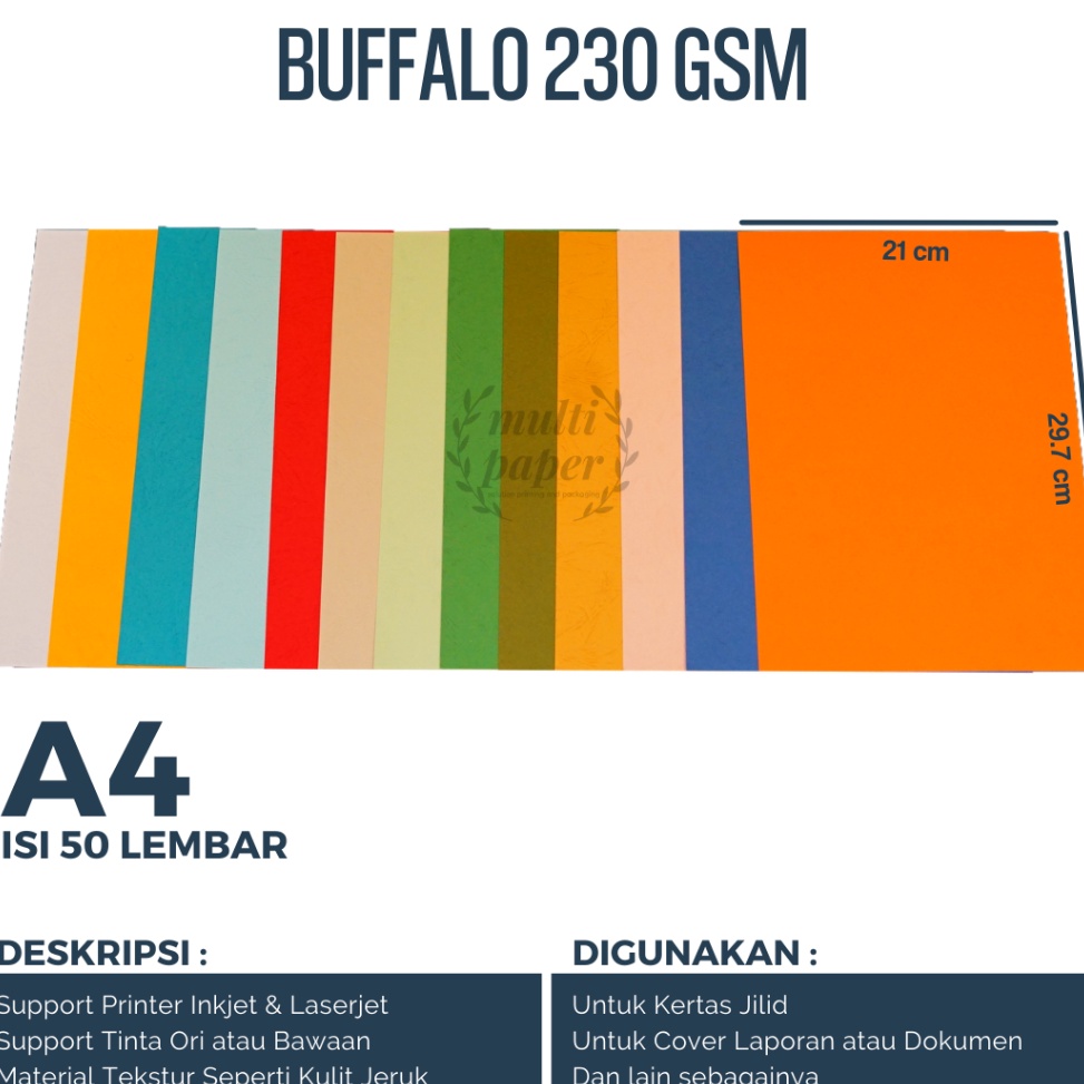 

Kertas Jilid A4 isi 5 lembar Kertas Buffalo A4 Kertas Cover A4 PBEKG4645