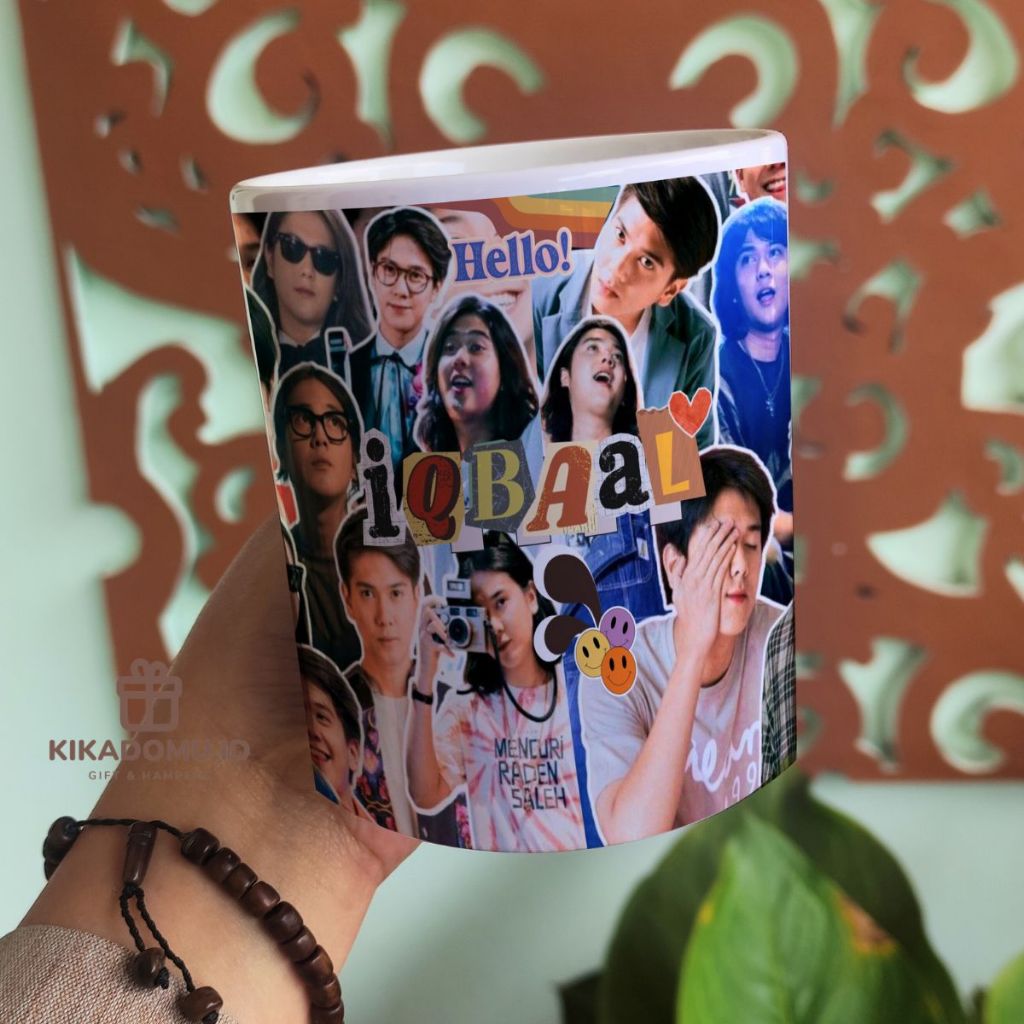 Mug Iqbaal Ramadhan CJR  Fans Iqbal SONIQ Merchandise Gift Cute hampers