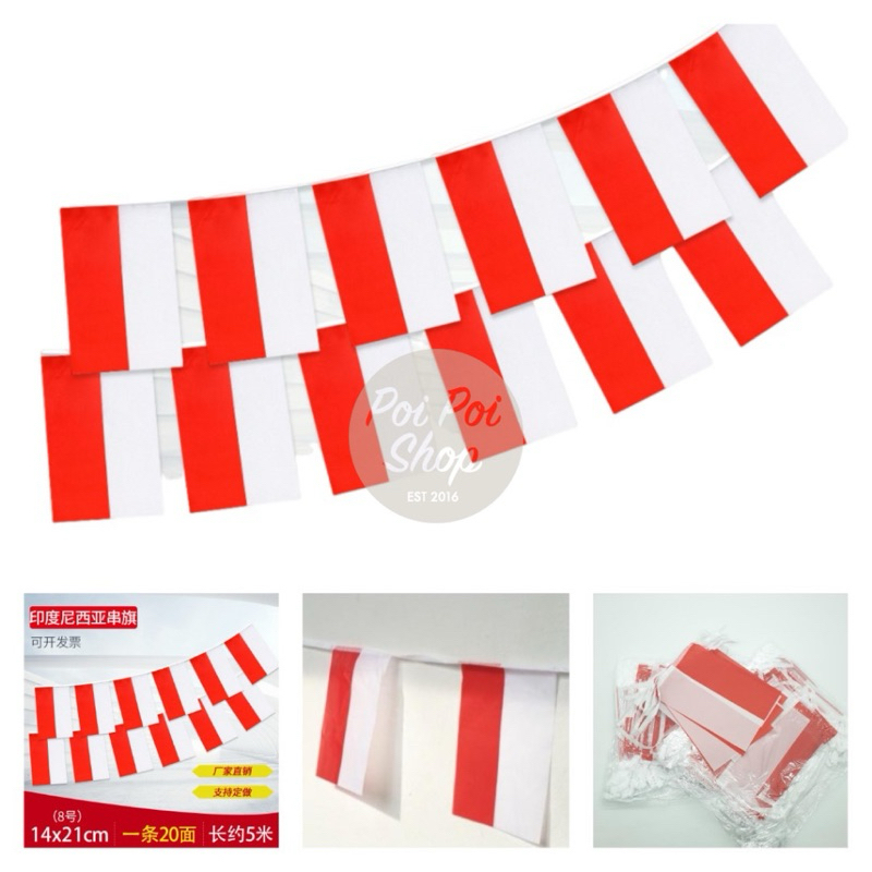 Bendera Mini Merah Putih Indonesia