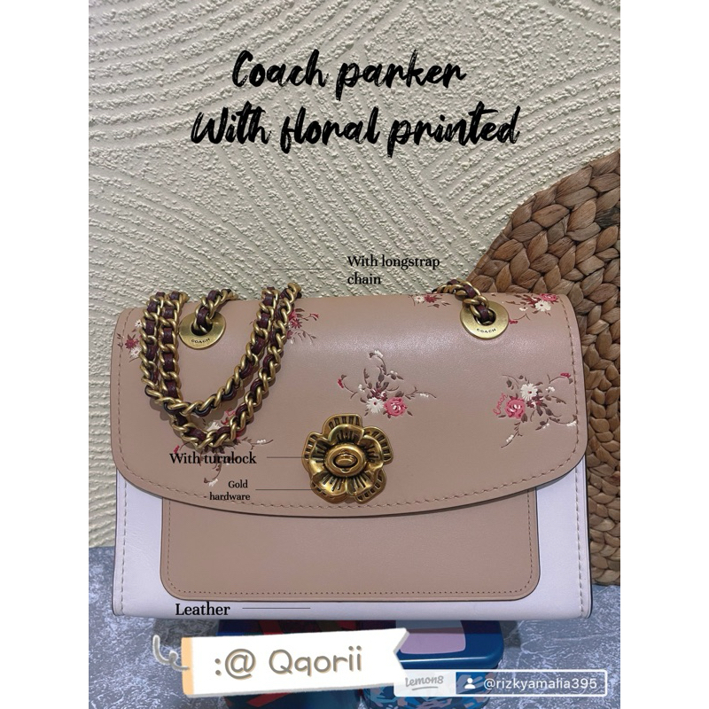 tas wanita|coach parker|tas cewek|shoulder bag