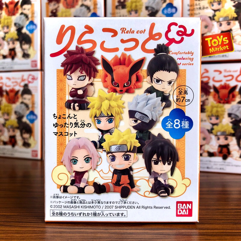 BANDAI Rirakotto Naruto Mini Figure (Blind Box)