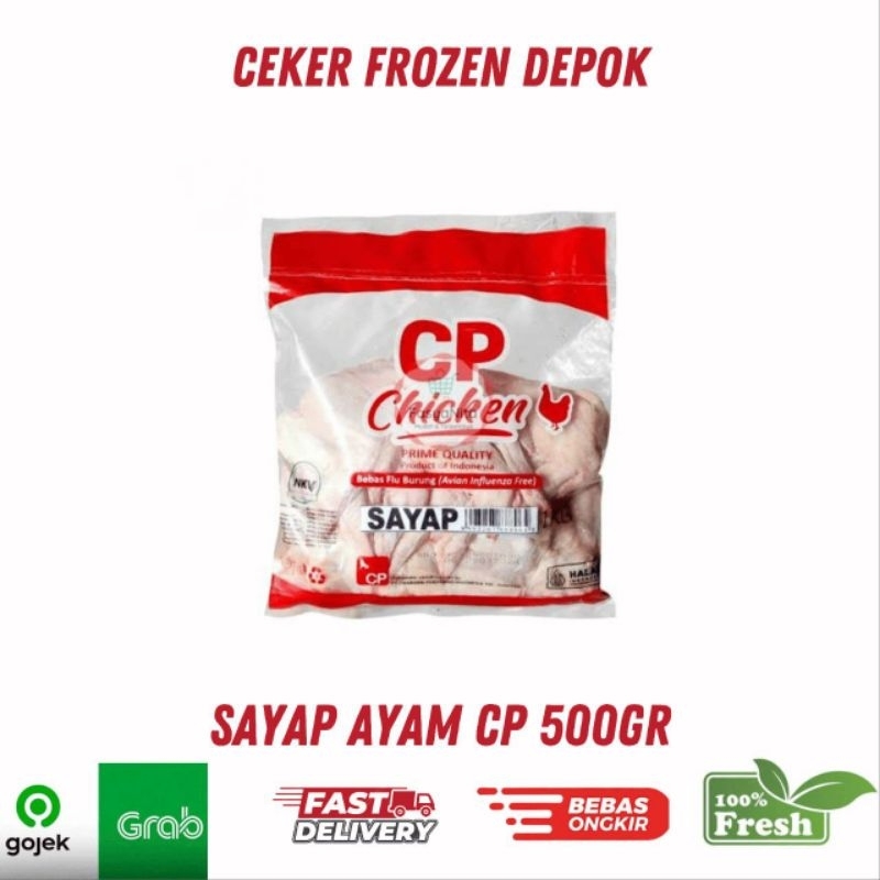 

Sayap Ayam Cp Frozen 500gr / Sayap Ayam Cp Frozen / Sayap Ayam Cp / Sayap Ayam / Daging Ayam / Ayam / JABODETABEK