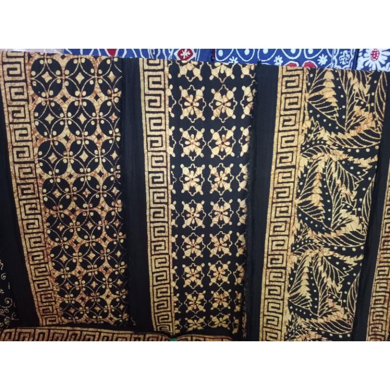 Kain batik doby motif kliwed pastel