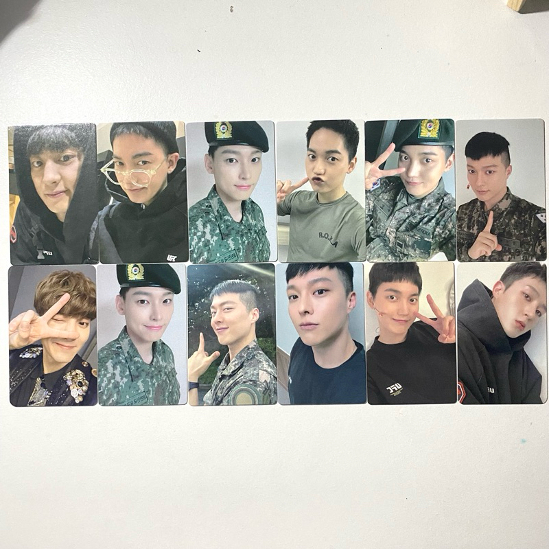 PHOTOCARD CHANYEOL, JANG KIYONG, LEE SEUNGJUN ONF, LEE INPYO IN2IT, KIM INSEONG SF9, KIM HYOJIN ONF 