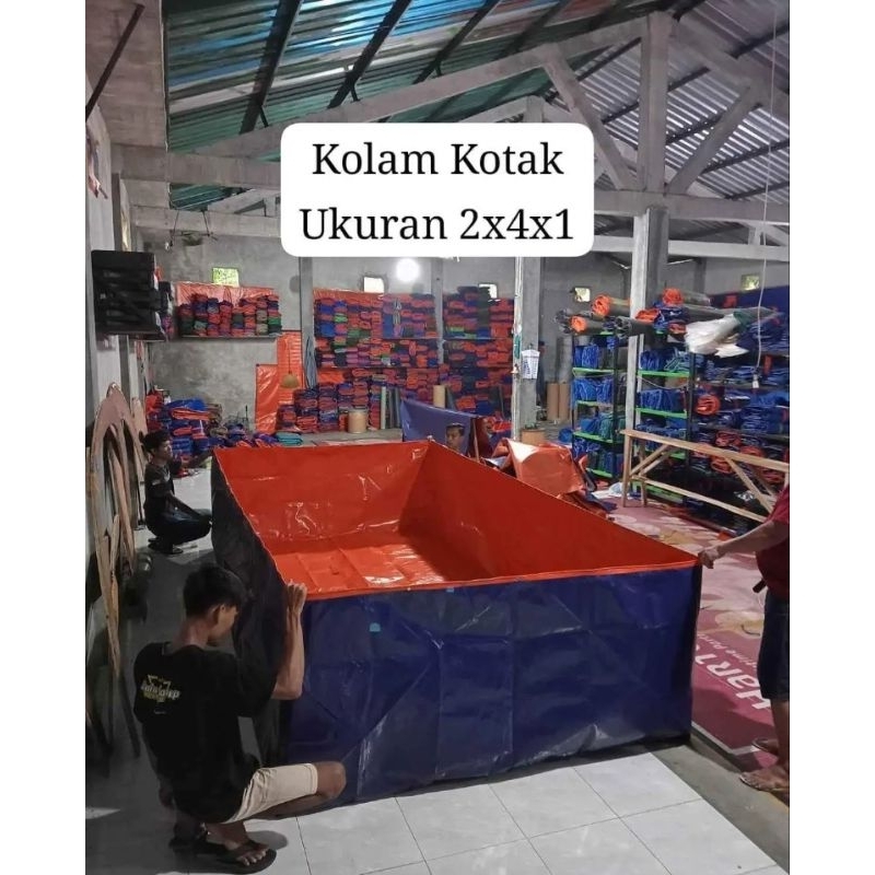 TERPAL KOLAM/TERPAL TEBAL/TERPAL IKAN/TERPAL PRAKTIS/TERPAL CARGO