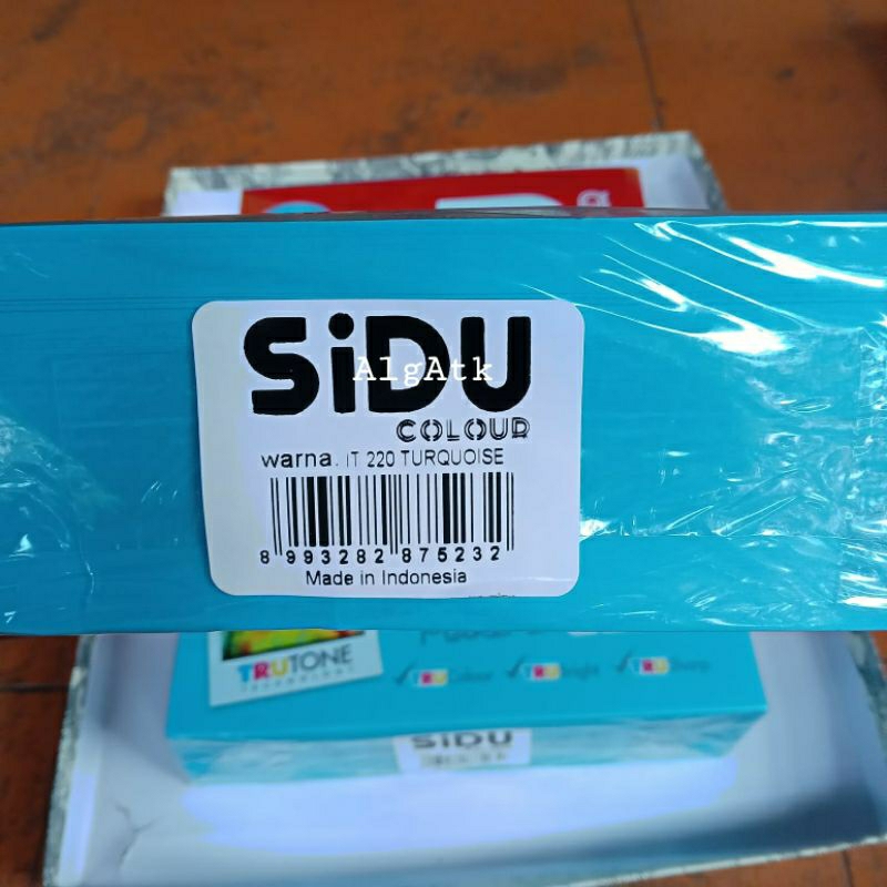 

500 Lembar Kertas HVS Warna A4 80 gram IT 220 Turquise