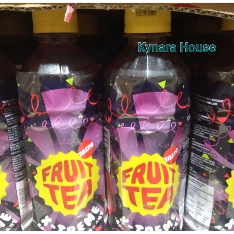 

Fruit Tea Botol 24x500ml (Karton)