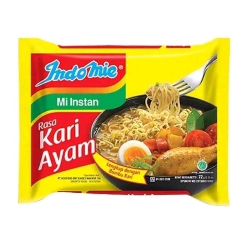 

INDOMIE KUAH MIE INSTANT KARI AYAM