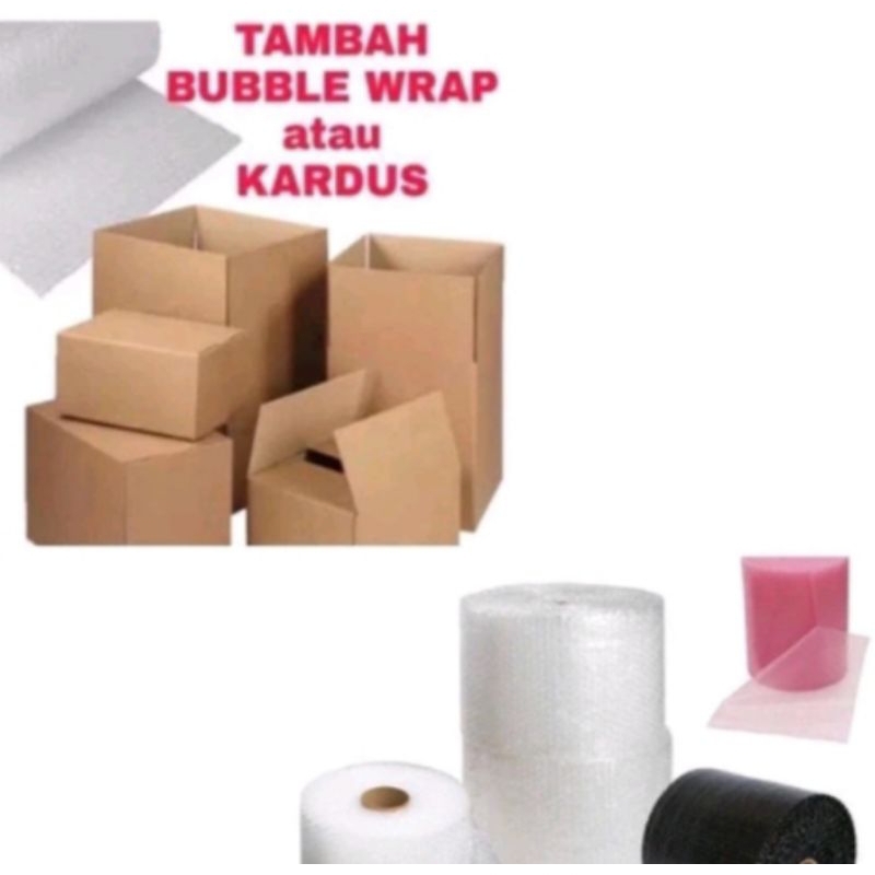 

TAMBAHAN PACKING BABLE WRAP/ KARDUS