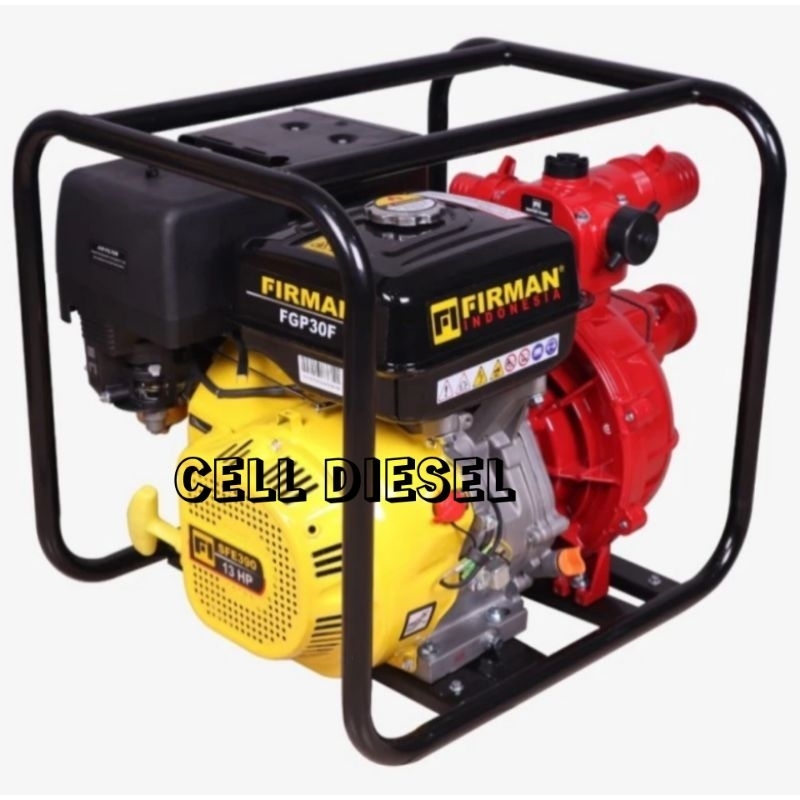 Pompa Alkon Firman FGP 30F Pemadam Kebakaran 3 Inch 13HP FGP 30F