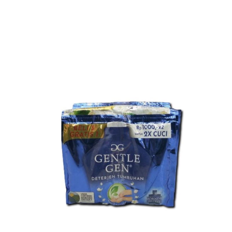 gentle gen biru renceng sachet