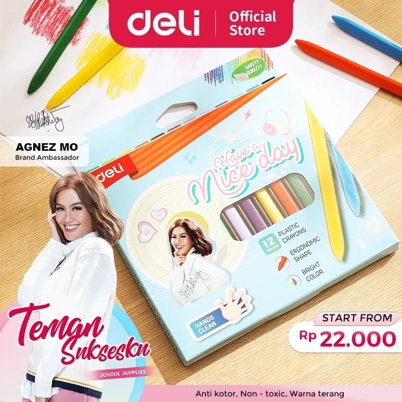 

DELI PLASTIK CRAYON C214-12