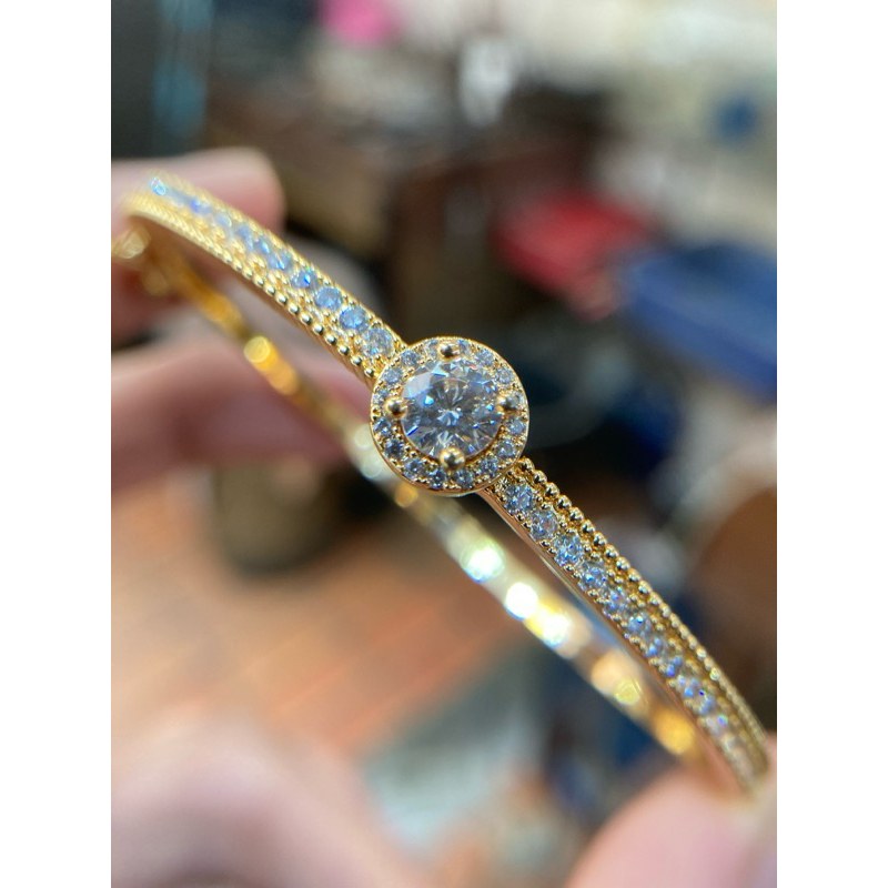 Gelang Bangle Vier Permata Cantik Lapis Emas