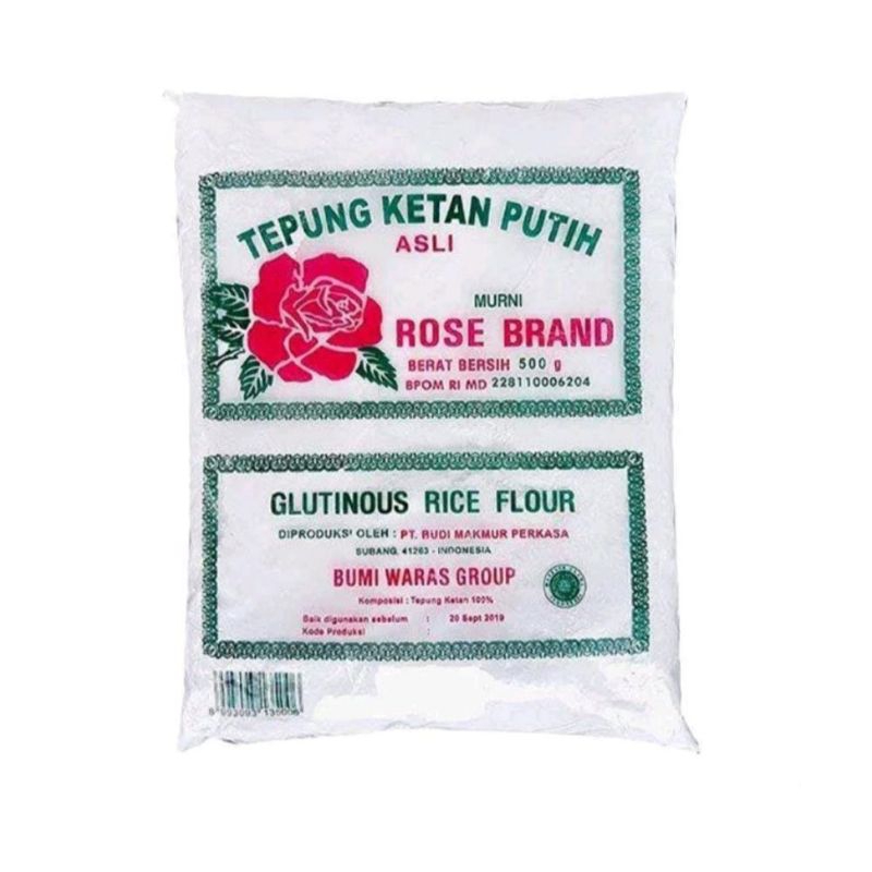 

Tepung Ketan Putih Rose Brand Asli - 500 gr