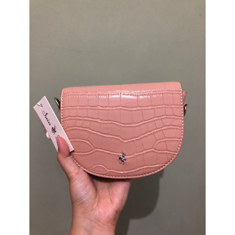 mini sling bag swiss polo (LIKE NEW) never been used